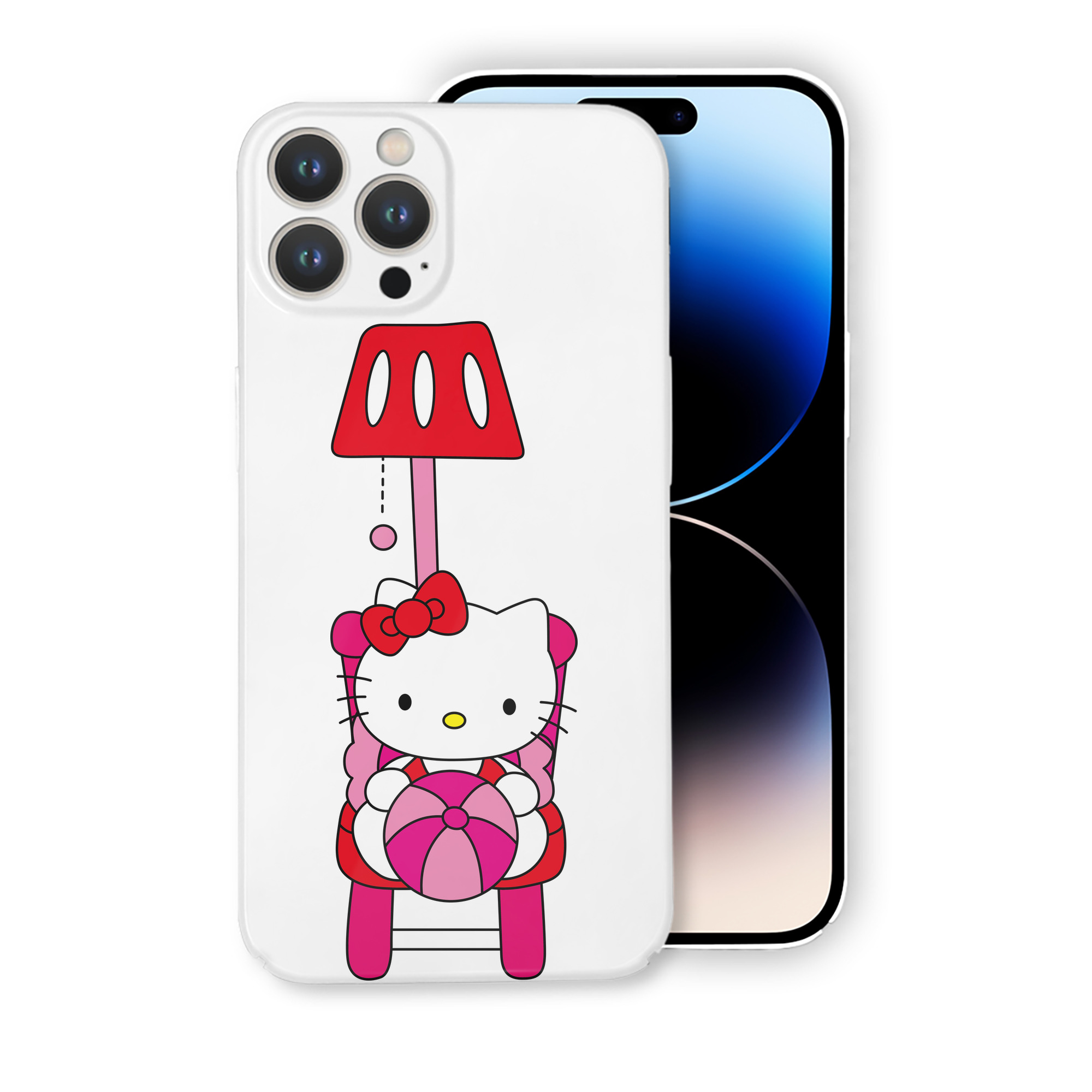 （画像用） Hello Kitty ハローキティ 【iPhone 14シリーズ対応】ハードケース